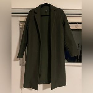 Zara Green Pea Coat